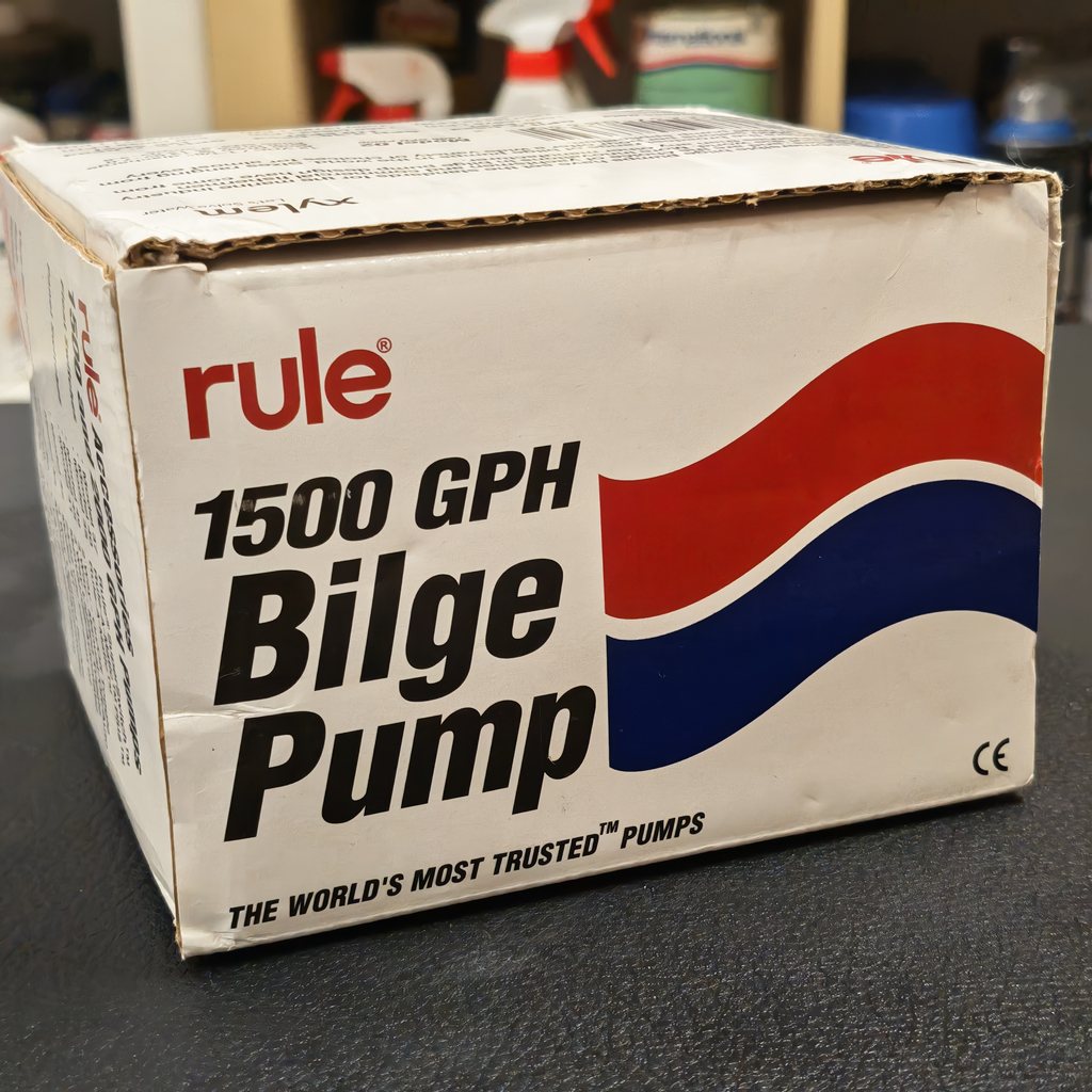 Rule 1500 GPH Bilgepumpe – 12 V