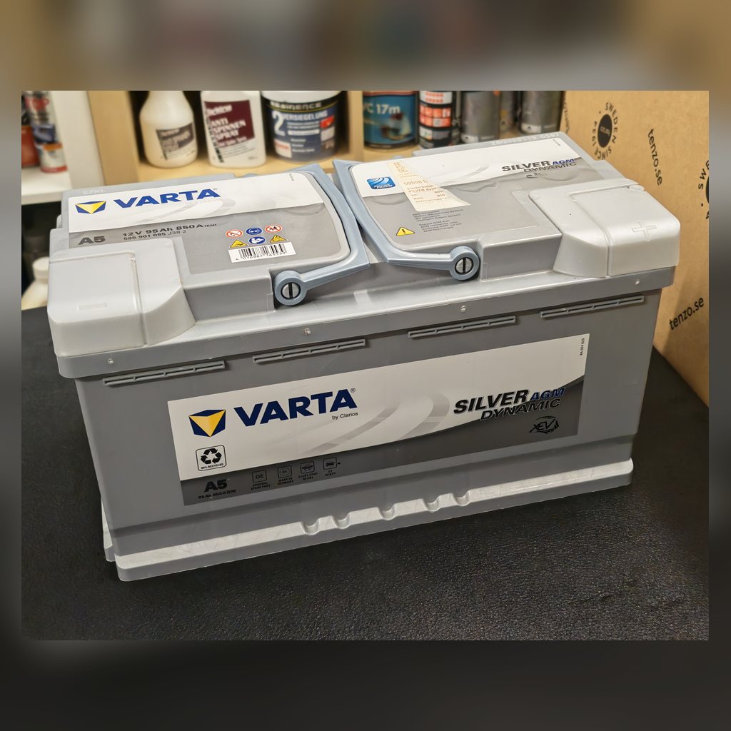 Varta Silver Dynamic AGM A5 – 12 V, 95 Ah, 850 A – Bild 1 von 2