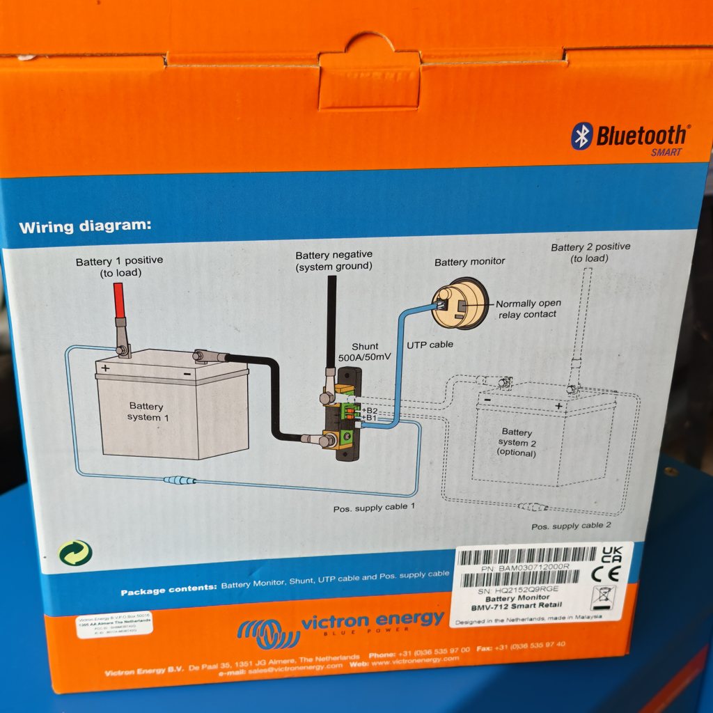 Victron BMV-712 Smart Batteriemonitor – neu, originalverpackt – Vorschaubild 3