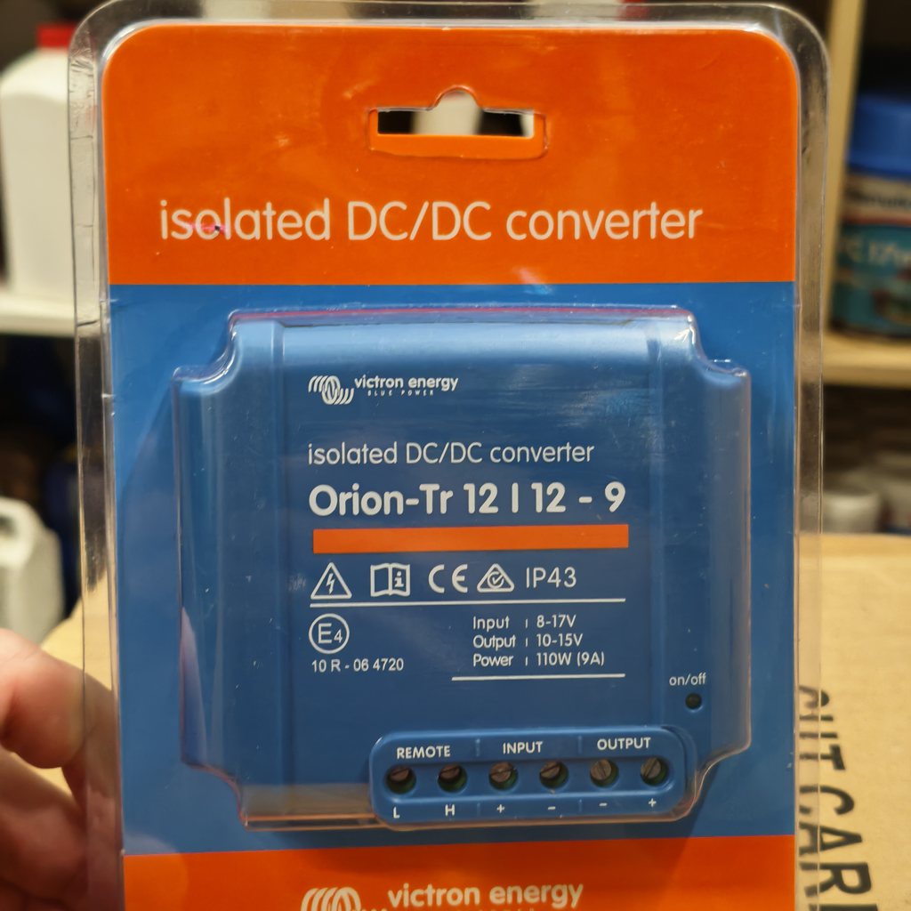 Victron Orion-Tr 12/12-9 DC/DC-Wandler – neu, originalverpackt